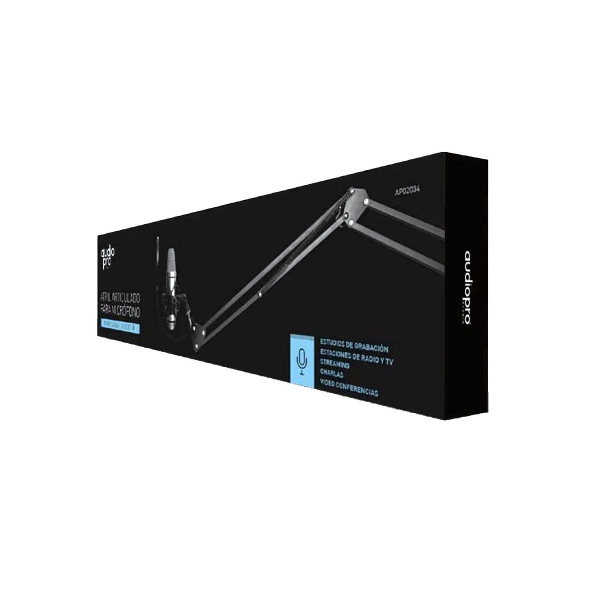 AUDIO PRO - Atril Articulado Ajustable Para Micrófonos - SC
