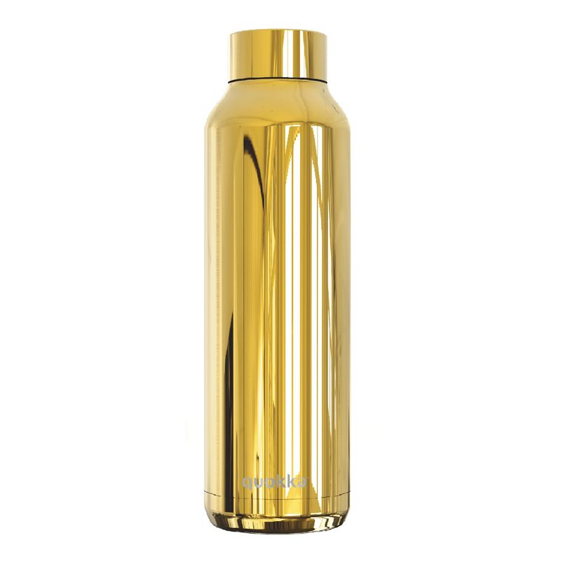 QUOKKA - QUOKKA THERMAL SS BOTTLE SOLID SLEEK GOLD 630 ML