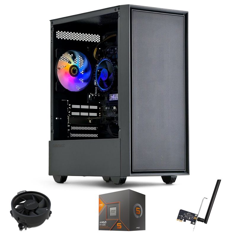 HYPERPC - PC GAMER AMD RYZEN 5 8500G 32gb DDR5 2Tb Radeon 740M WiFi