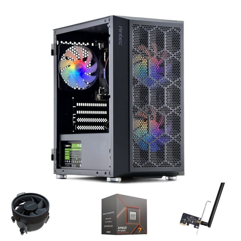 HYPERPC - PC GAMER AMD RYZEN 7 8700G 16gb DDR5 1Tb Radeon 780M WiFi