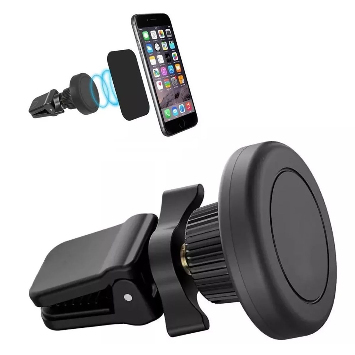 BELKRA - Soporte Magnetico Para Telefono Smartphone Auto Ajustable