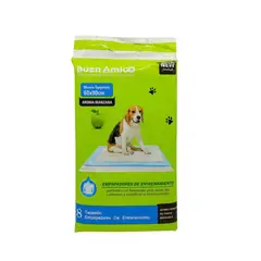 BUEN AMIGO - 8 Sabanillas De Entrenamiento Para Perro Aroma Manzana 60x90