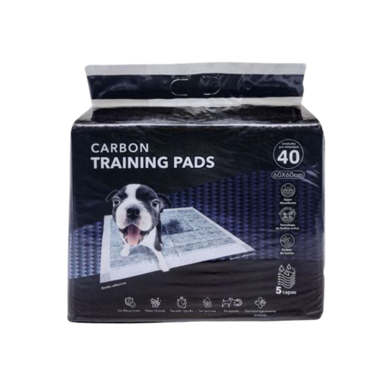 BUEN AMIGO - Sabanillas Absorbentes Perros 60x60cm De Carbón Activado 40u