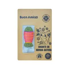 BUEN AMIGO - Juguete De Hierba Gatera Gatos Con Forma De Pez