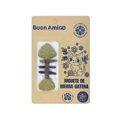 BUEN AMIGO - Juguete De Hierba Gatera Gatos Con Forma De Pescado