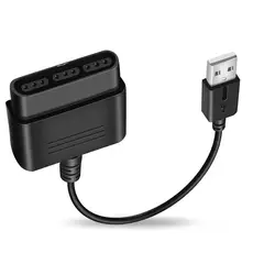 GENERICO - Adaptador Usb De Control Joystick Compatible Con Ps2 Ps3 Pc