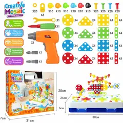 HAPPY LAPIZ - Maleta de Herramientas para Niños 237 Piezas