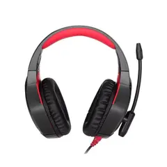 GENERICO - Audífonos gamer Onikuma K1-B black y red con luz LED