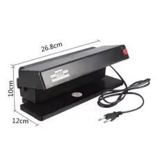 GENERICO - Doble Detector De Billetes Falsos Luz Ultravioleta