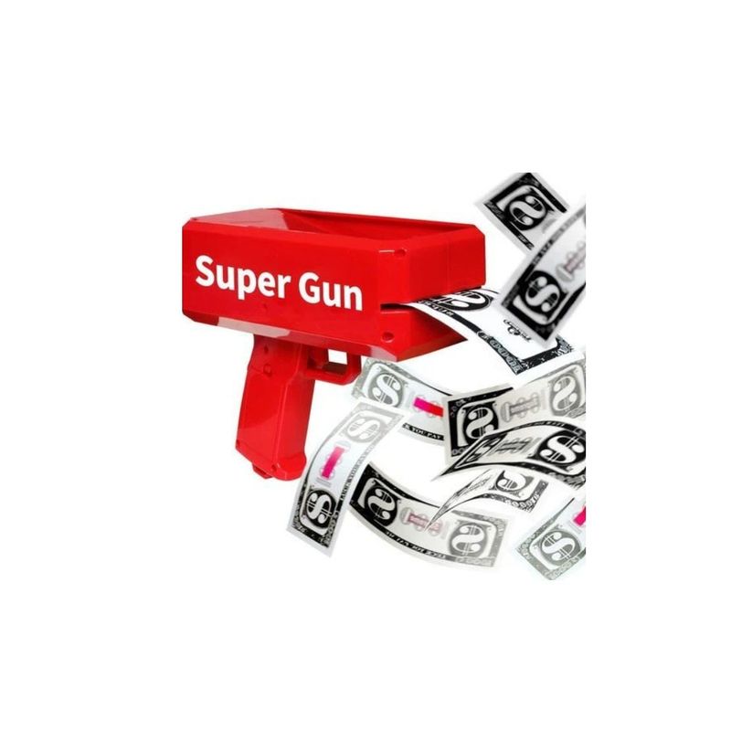 GENERICO - Pistola Supreme Lanza Billetes Cashcannon