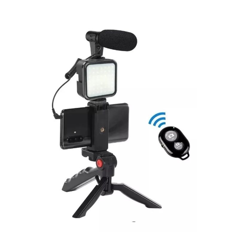 GENERICO - Estabilizador Para Celular Y Camara Con Soporte 3 Ejes