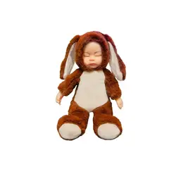 GENERICO - Muñeco Peluche Dormilón Bunny Reborn Lovey Baby 35cm Niñas