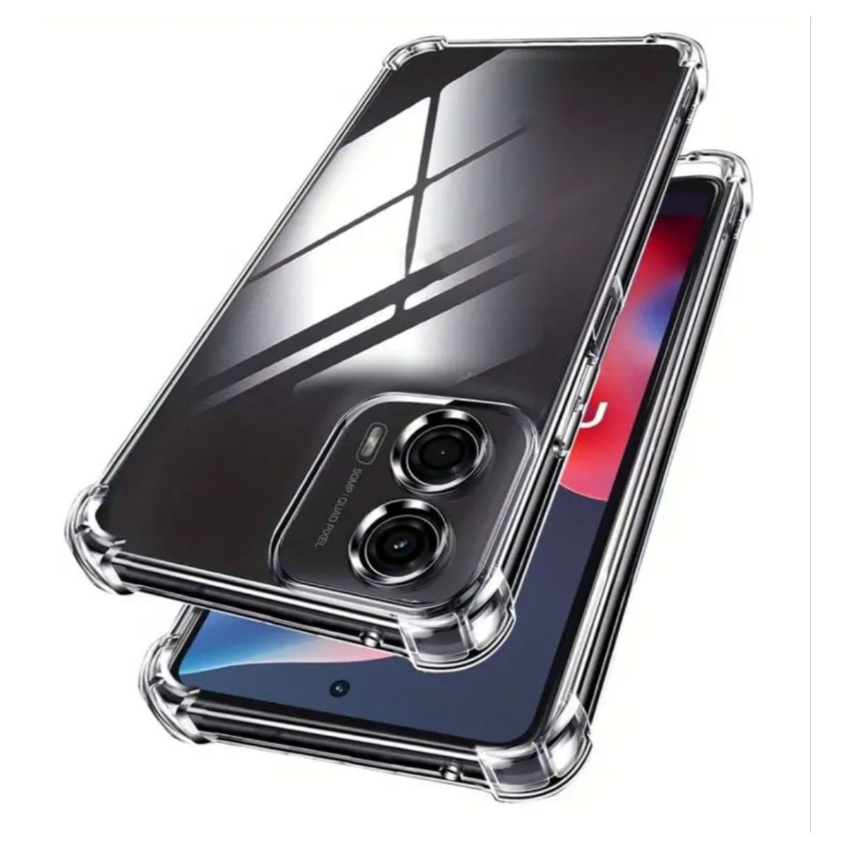 GENERICO - Carcasas Transparente Reforzado Para Motorola G24 Power