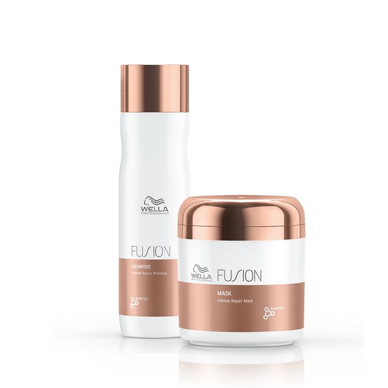 WELLA - Combo fusion Shampoo 250 Ml + mascara fusion 150 ml