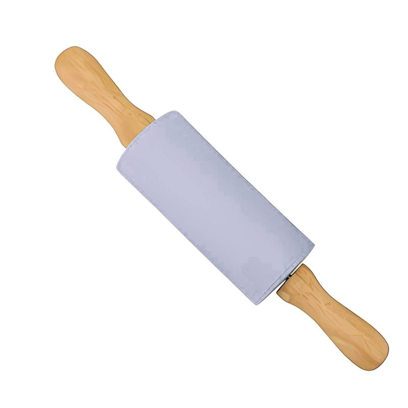 GENERICO - Uslero Gris Plástico con Mangos de Madera Cocina 23 cm