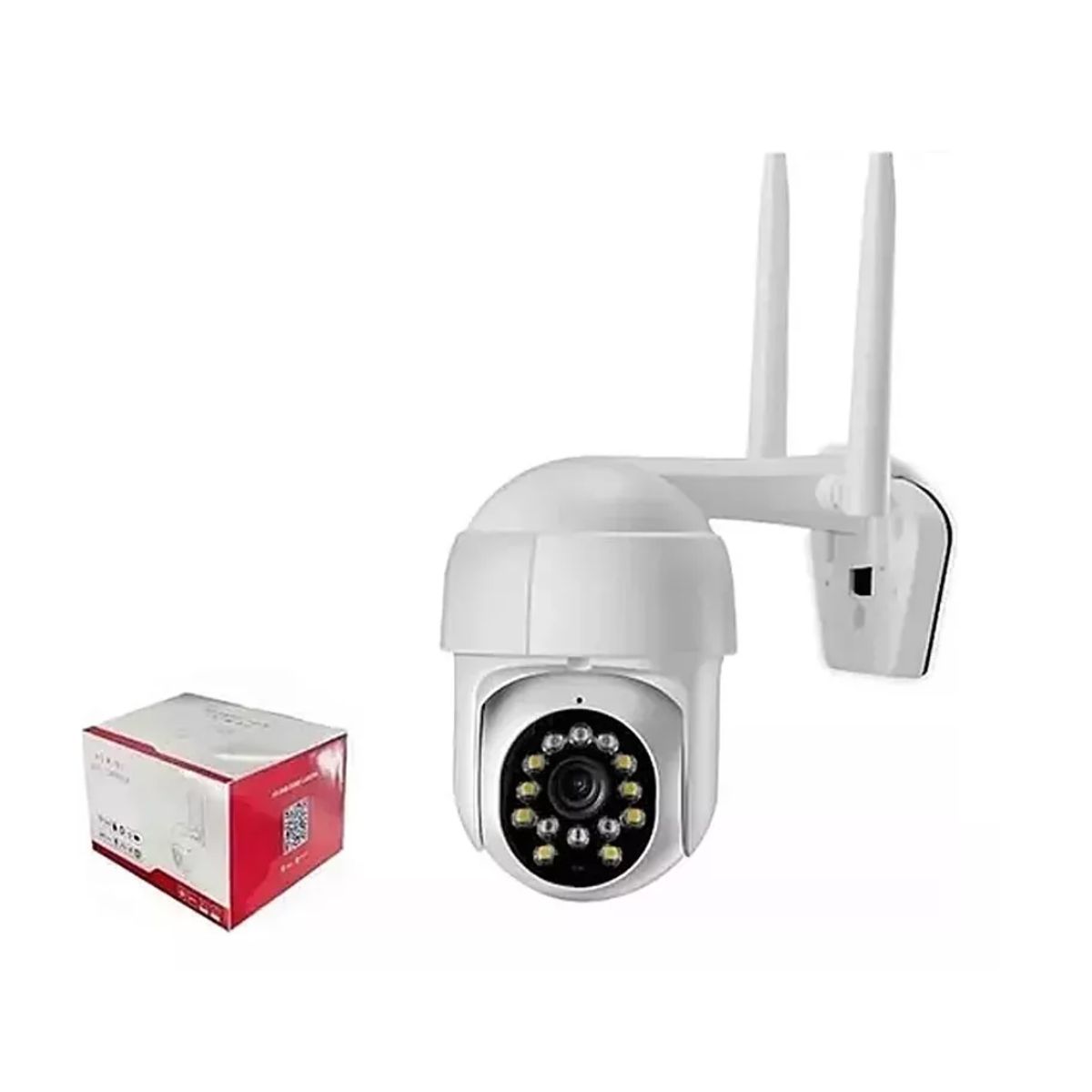 GENERICO - Smart Camara Ip Wifi Alarma Exterior Anti Agua