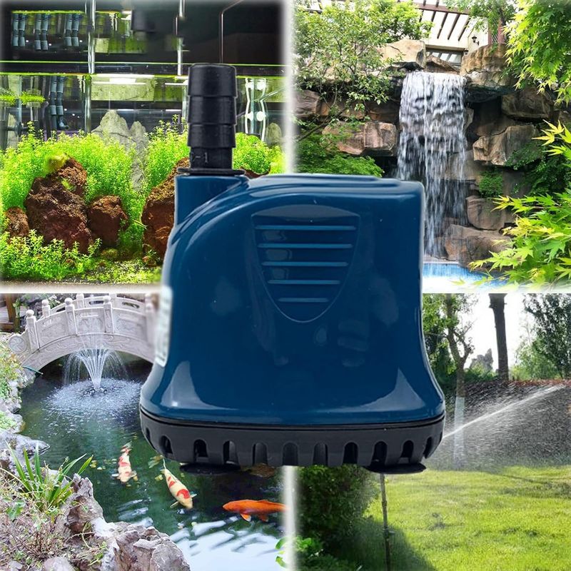 IMPORTCLICK - Bomba Agua Fuente Piletas Peceras Sumergible 25W Azul IMPORTCLICK