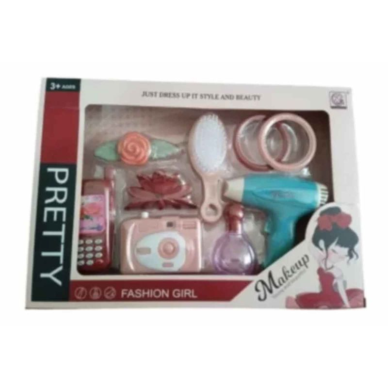 OEM - Juego Set Accesorios De Belleza Para Niños 9 Piezas