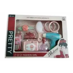 OEM - Juego Set Accesorios De Belleza Para Niños 9 Piezas