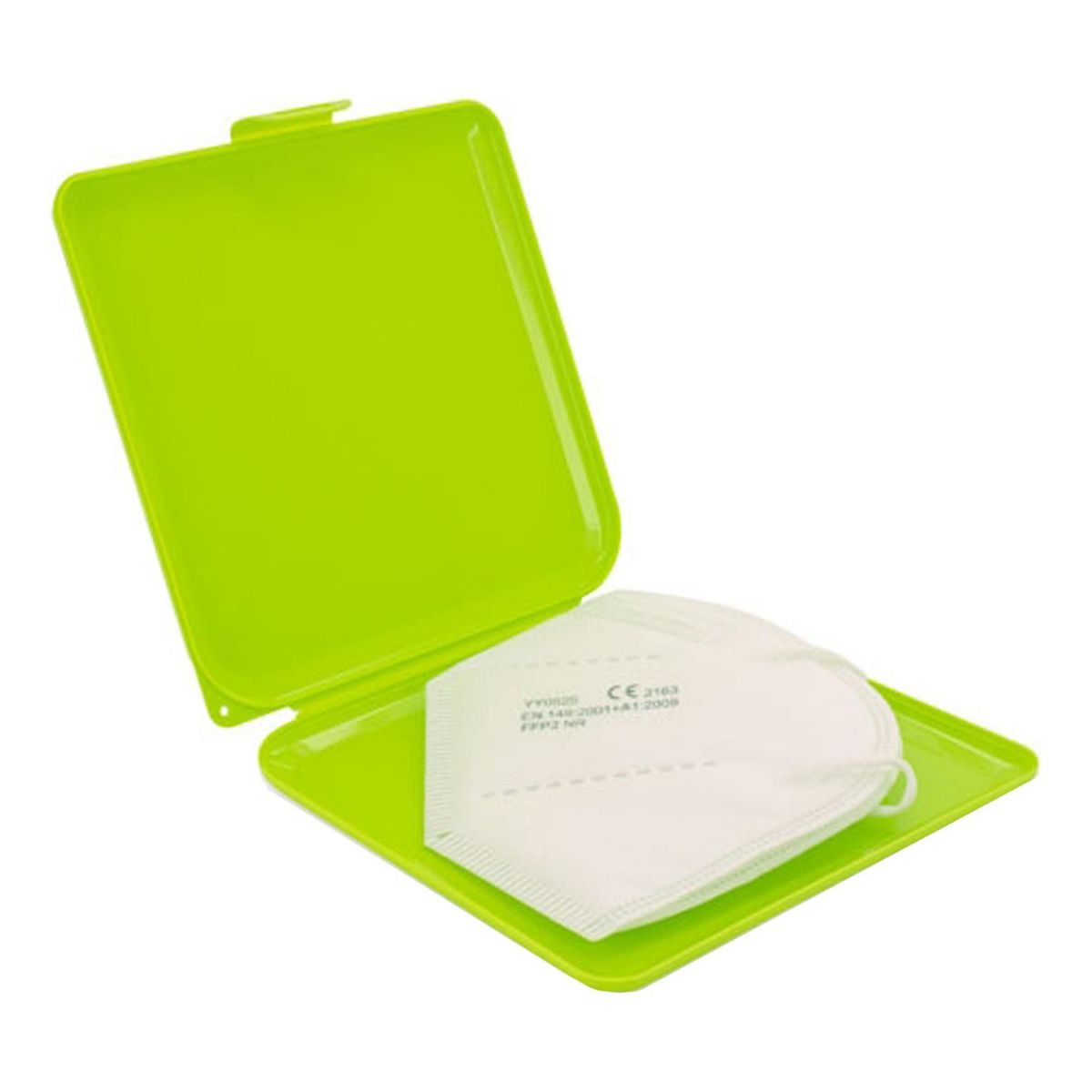 IMPORTCLICK - Estuche Porta Mascarilla KN-95 Verde
