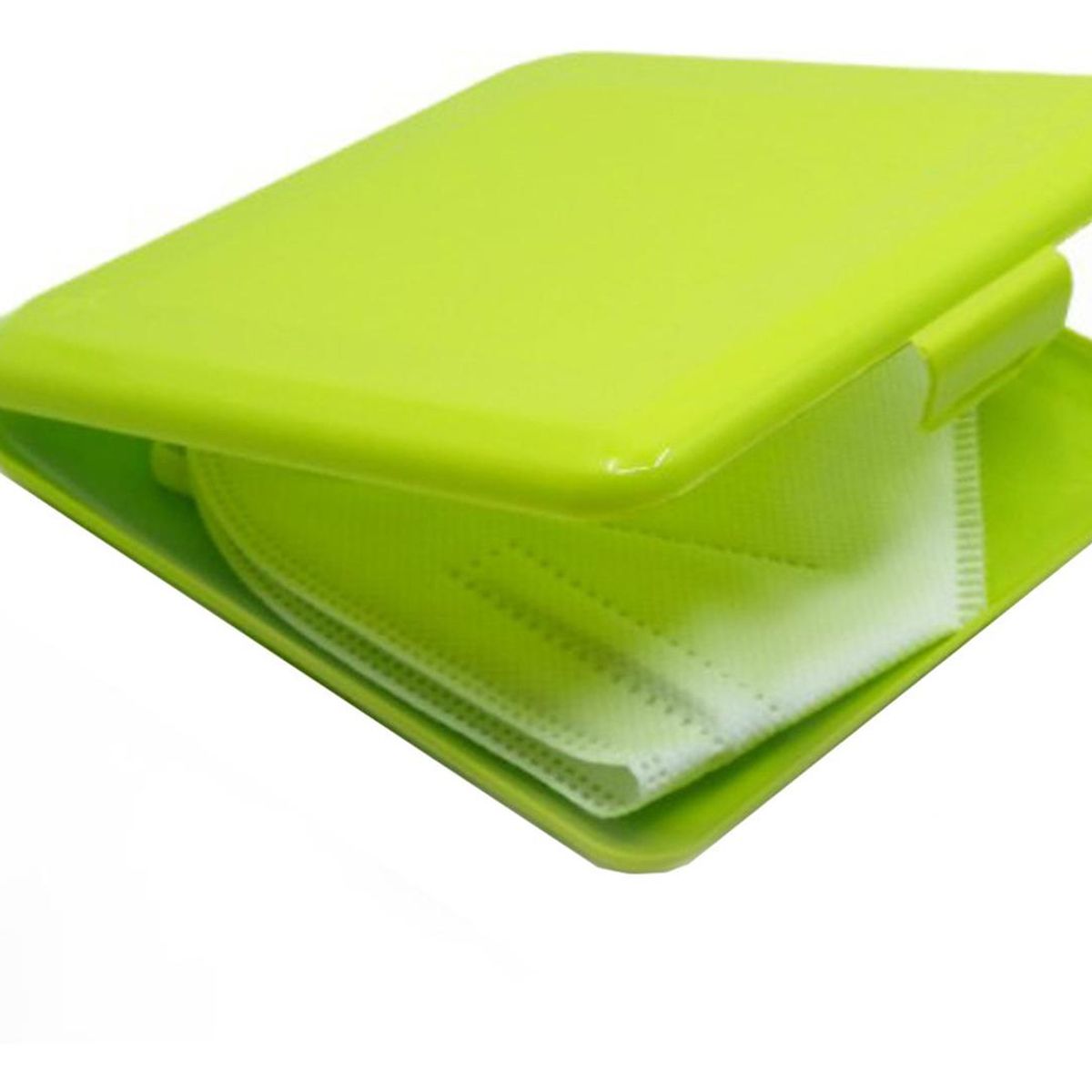 IMPORTCLICK - Estuche Porta Mascarilla KN-95 Verde