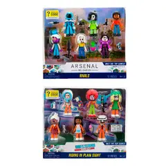 IMEXPORTA - Pack 6 Figuras Articuladas 7 Cm Arsenal Reloaded Rivales