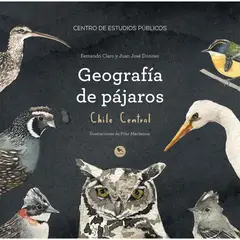 HUEDERS - Libro Geografia de pájaros - Chile central - Fernando Claro