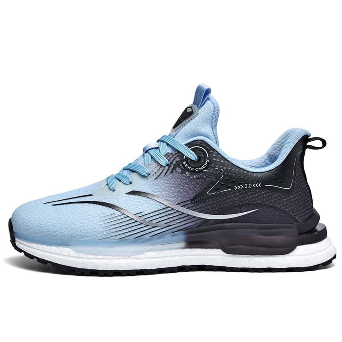 SHANDIAN - Zapatillas Running Hombre Azul