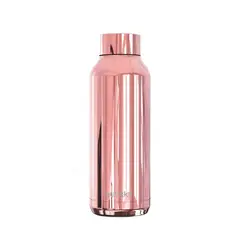 QUOKKA - THERMAL SS BOTTLE SOLID SLEEK ROSE GOLD 510 ML