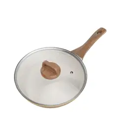 CRUSEC - Sartén 28CM Profundo Antiadherente Hierro Forjado