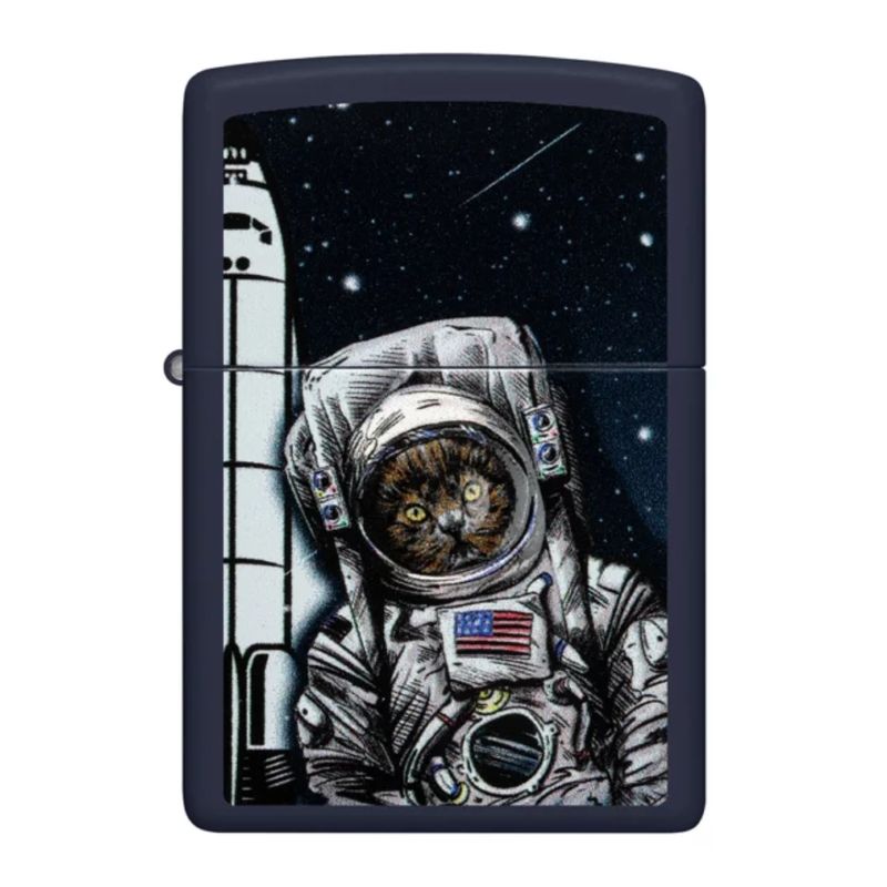 ZIPPO - Encendedor Zippo Space Kitten Design Azul ZP239CT400143