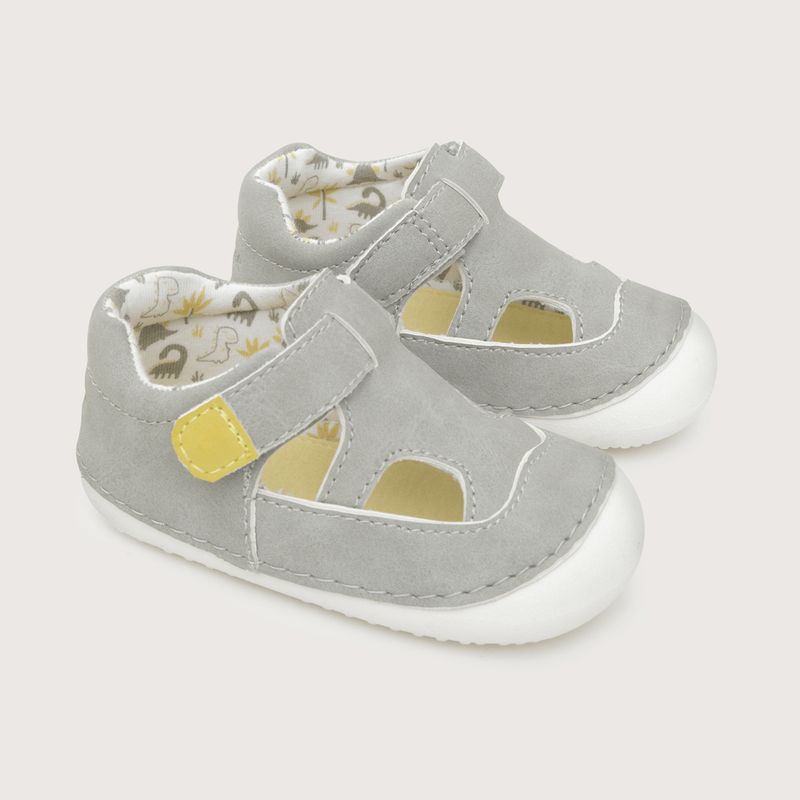 OPALINE - Sandalia Bebé niño Gris 37812 Opaline