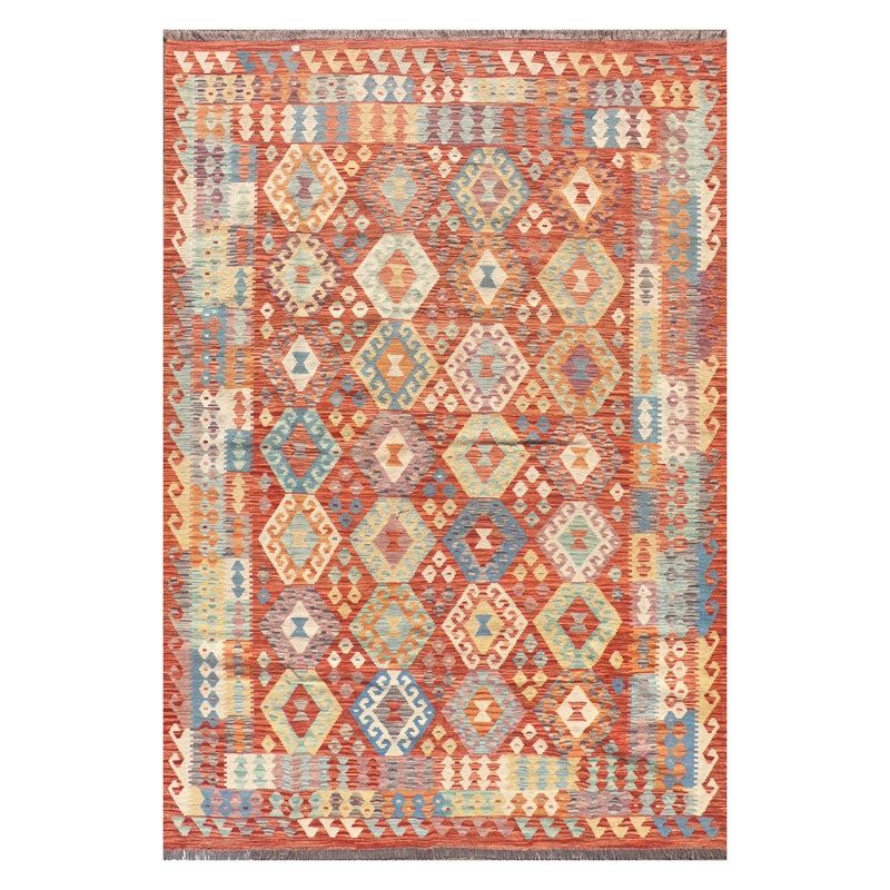 CONSORCIO PERSA - Alfombra de Lana Kelim Kashkuli 2.90 x 2.10 mts.