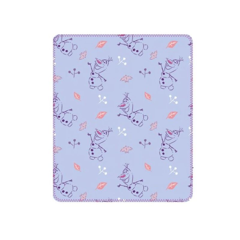 GENERICO - Manta Coral Niña Frozen Decoración 127x152cm