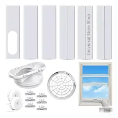 MUNDO MAGIA - Sellado Ventana Aire Acondicionado Portátil Sello Ajustable