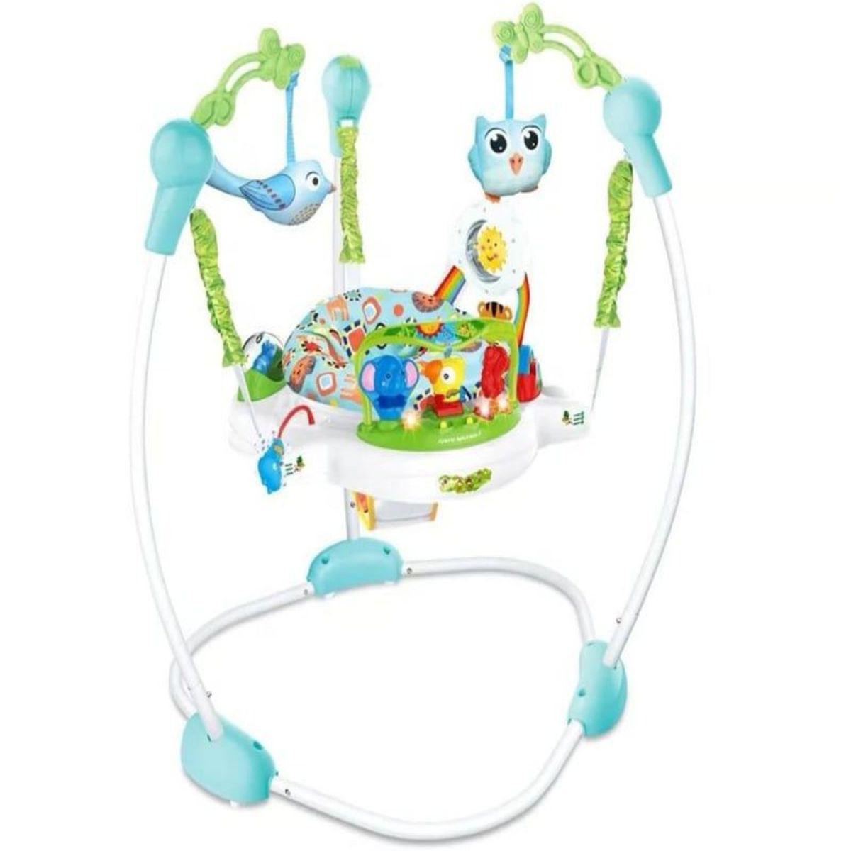 GENERICO - Silla tipo Arnés Saltarín Elástico Con Accesorios Azul