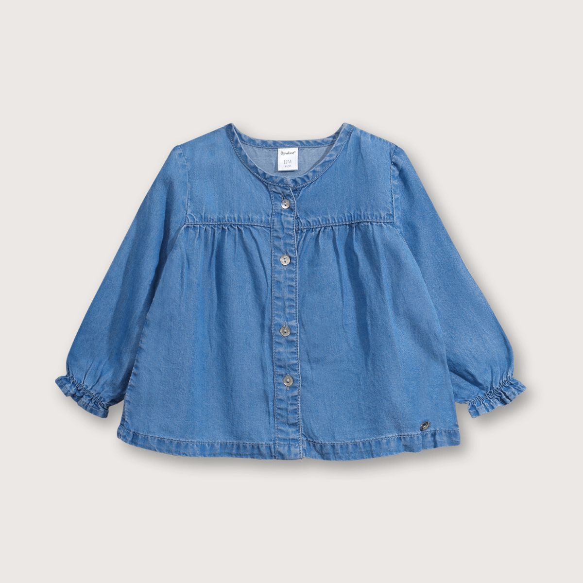 OPALINE - Blusa Bebé niña Azul 39337 Opaline
