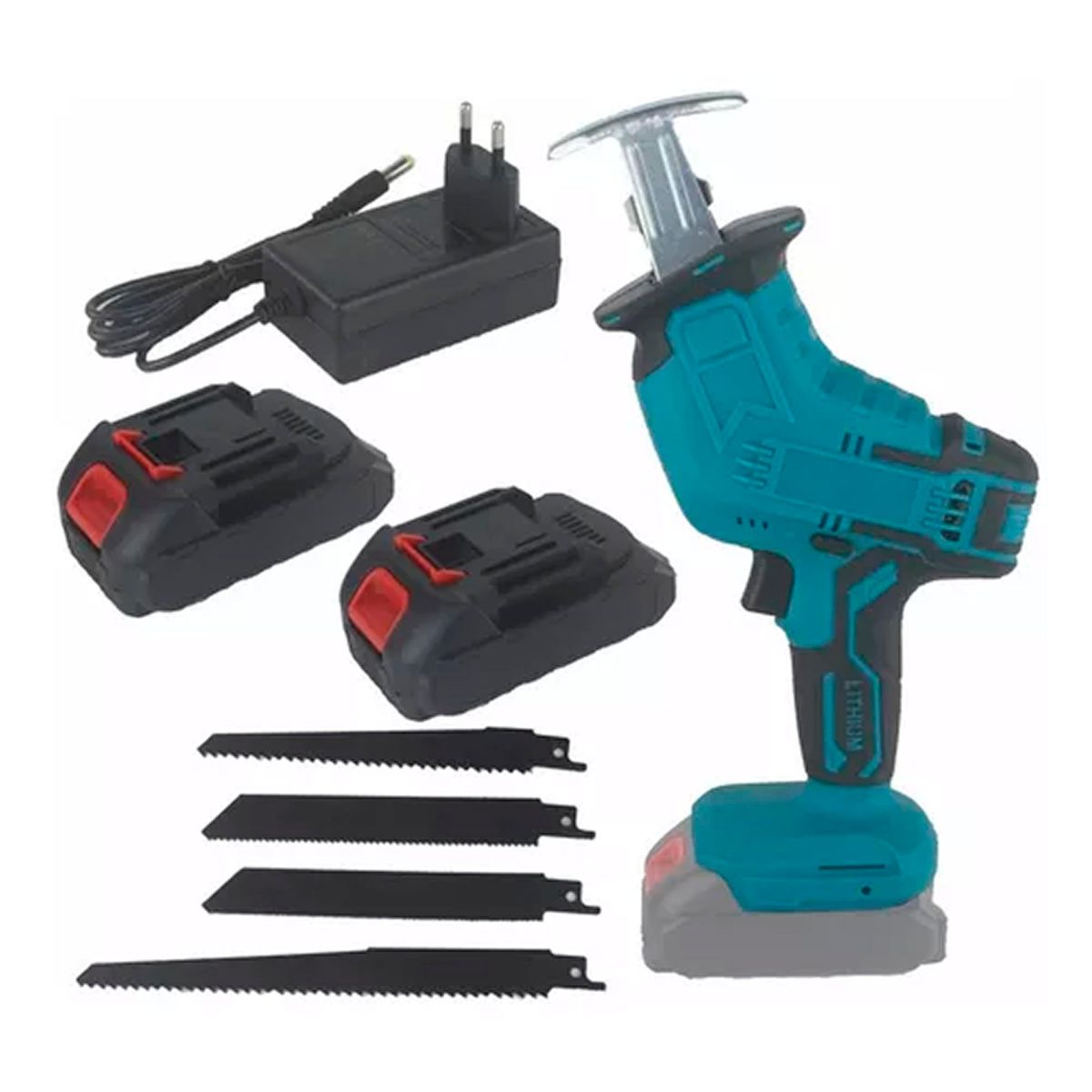 ESHOPANGIE - Sierra Sable Recíproca Inalámbrica Para Madera Leña Clavos