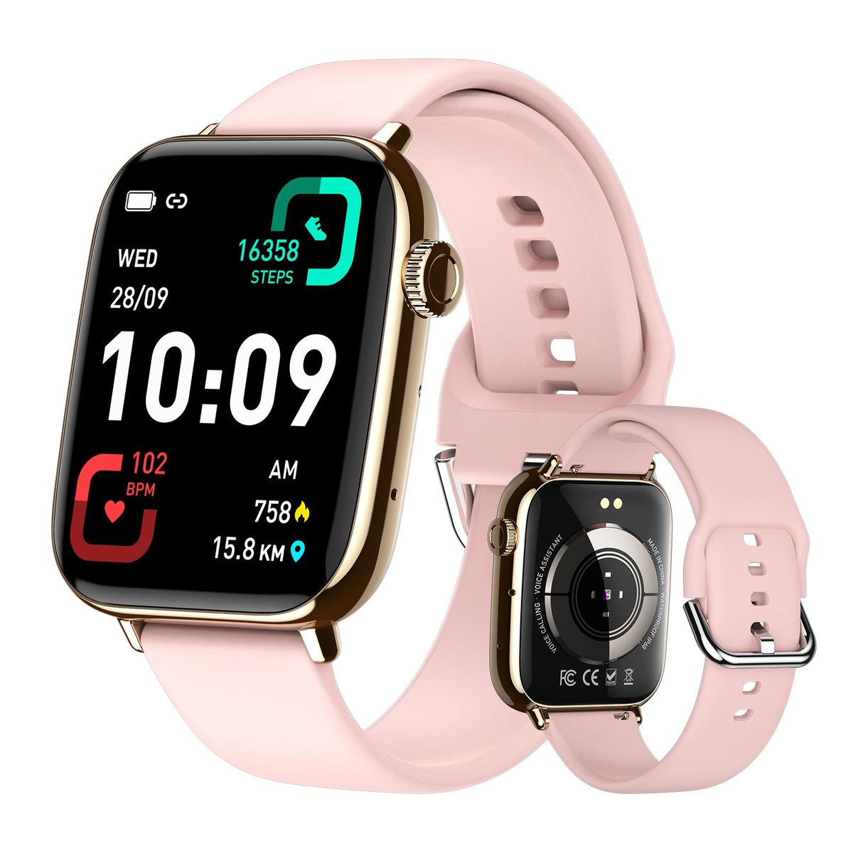 BLUEDREAMER - Reloj inteligente para mujer Smartwatch