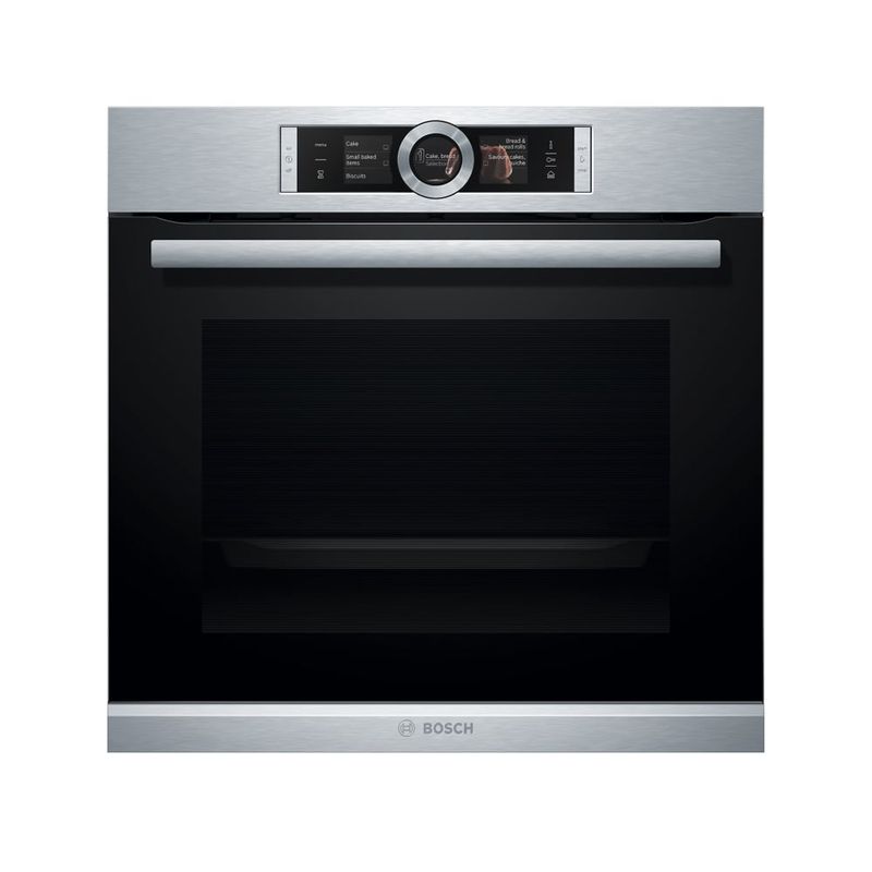 BOSCH - Horno Empotrable con Vapor Bosch Serie 8 HSG636BS1 71 Lts