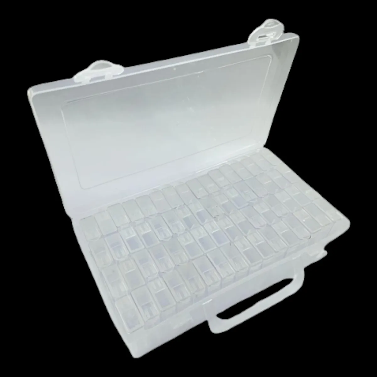 A - ORGANIZADOR PARA MOSTACILLAS CUENTAS 64 COMPARTIMIENTOS