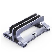 Soporte Vertical Doble Pro de Aluminio para Macbook Notebook