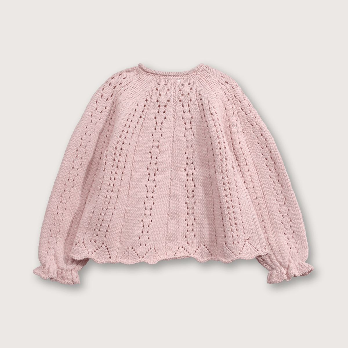 OPALINE - Chaleco Bebé niña Rosa 39340 Opaline