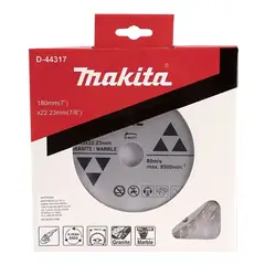 MAKITA - Disco diamantado turbo ondulado 180 mm grano mármol D-44317