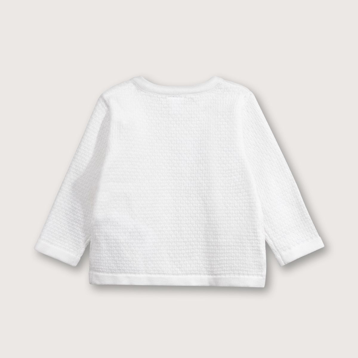 OPALINE - Sweater Unisex bebé Blanco 39346 Opaline