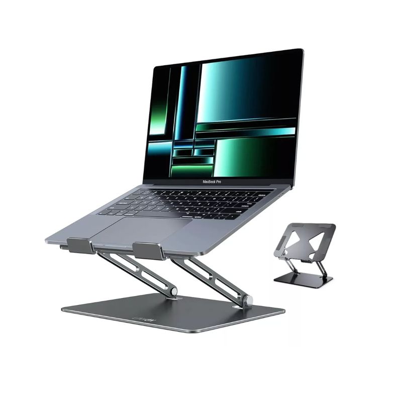 GENERICO - Soporte Base Alzador Linkon Para Macbook Notebook Hasta 17