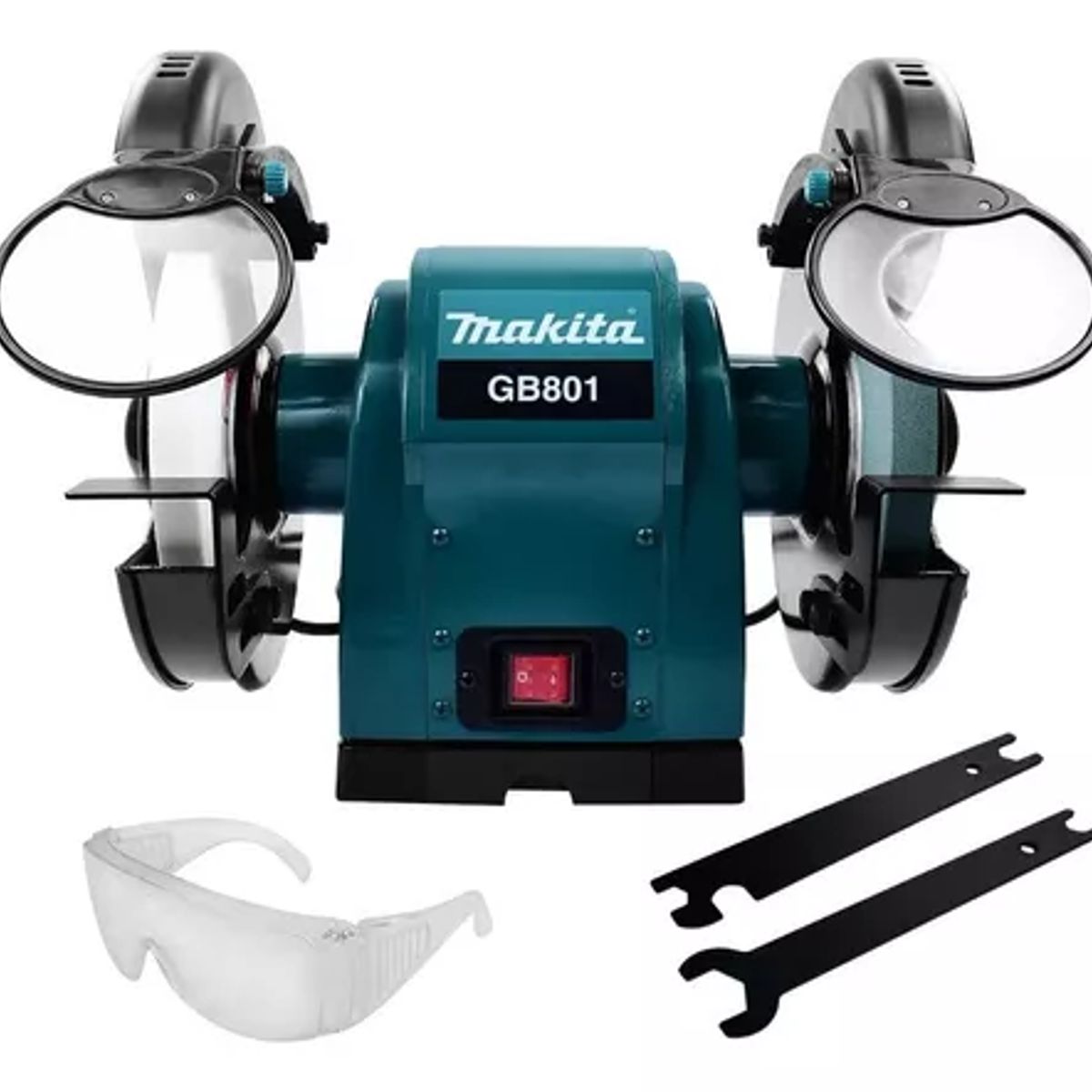 MAKITA - Esmeril De Banco Electrico 3/4hp 8'' Gb801 Makita Frecuencia 60 Hz