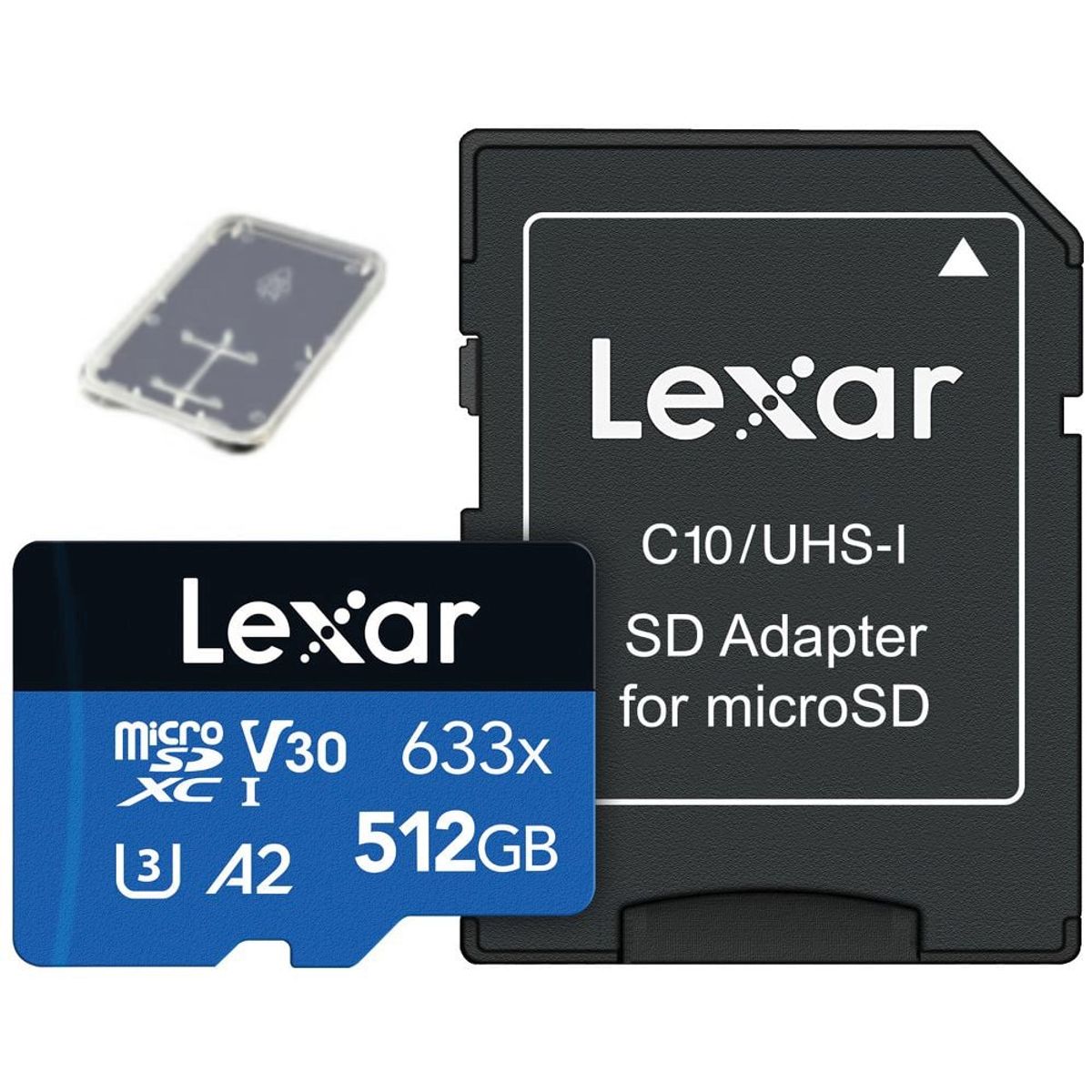 LEXAR - Memoria Micro Sd 633x Lexar 512gb Clase 10 A2 4k