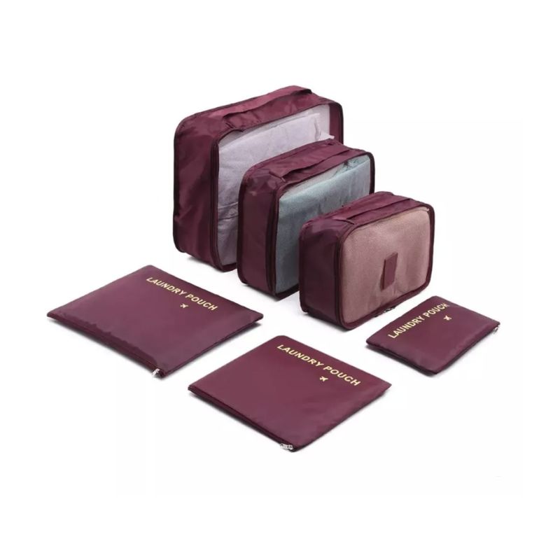 GENERICO - Organizador Set De 6 Bolsa De Almacenamiento Para Maletas