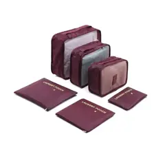 GENERICO - Organizador Set De 6 Bolsa De Almacenamiento Para Maletas